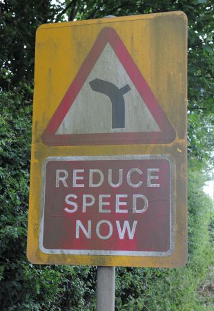 Dirty road signs in South Somerset pose problems for motorists